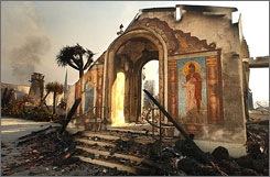 Wildfire destroys Episcopal Monastery in California | A Blogspotting ...